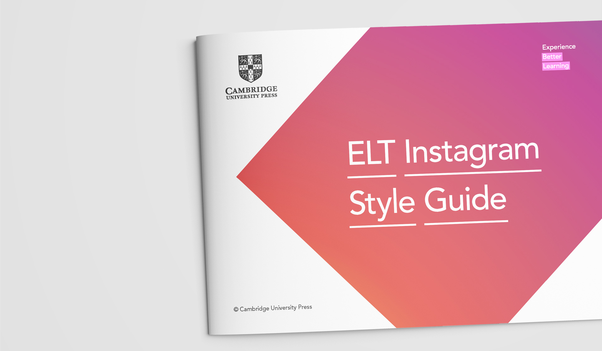 Cambridg University Press ELT Instagram Style Guide