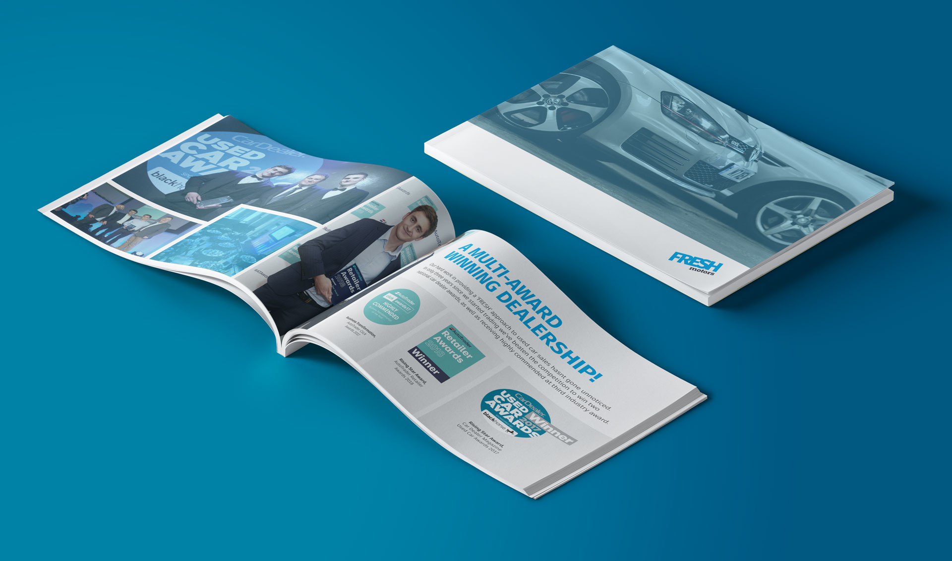 Fresh Motors marketing brochure